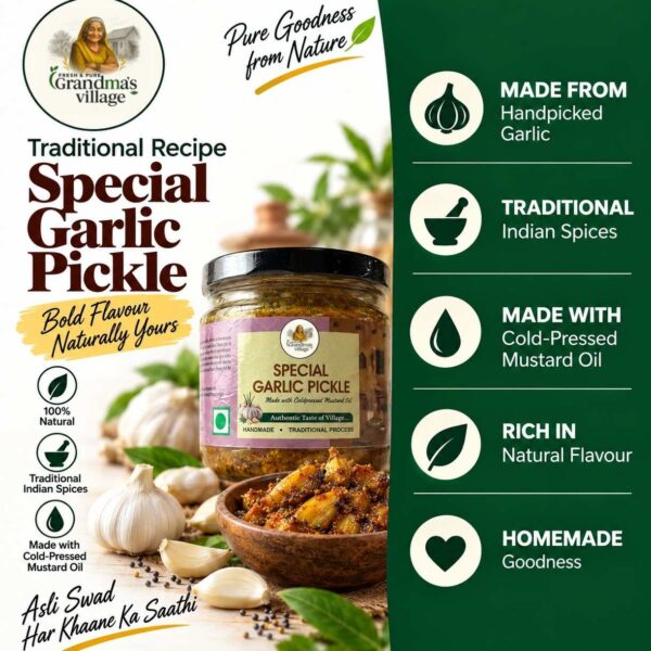 Special Garlic Pickle 250gm